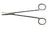 Ножницы с узкими закругленными лезвиями вертикально изогнутые, 175 мм